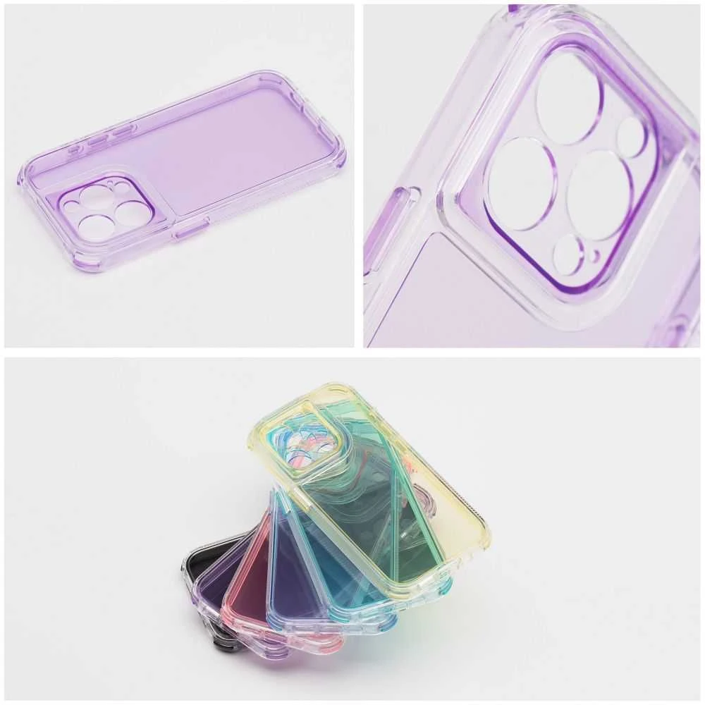 Oem MATRIX CLEAR Dėklas, skirtas IPHONE 16 šviesiai violetinis