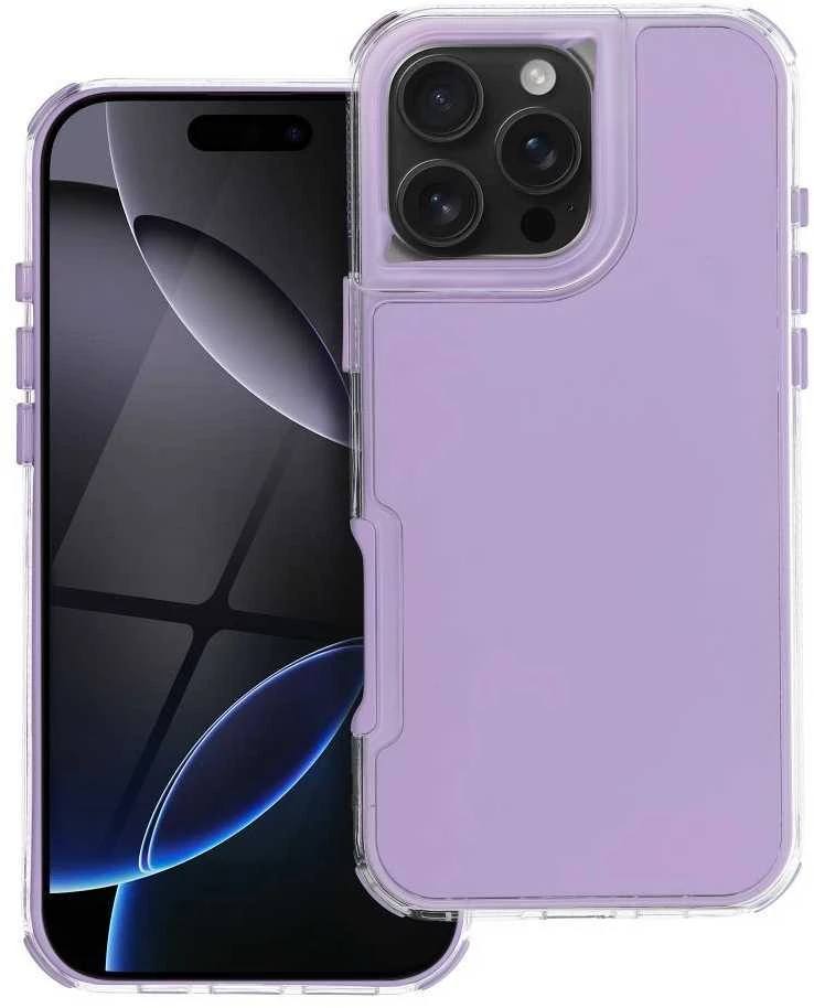 OEM dėklas, skirtas iPhone 16 PRO MAX, šviesiai violetinis
