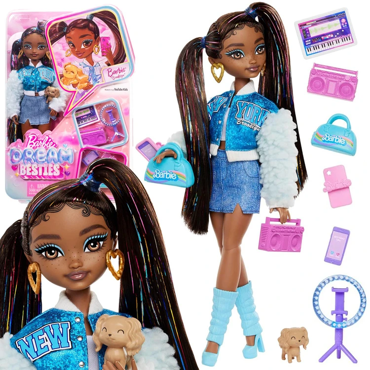 Mattel „Barbie Dream Besties“ lėlė Brooklyn