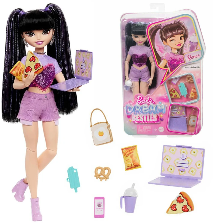 Mattel „Barbie Dream Besties“ lėlė Renee