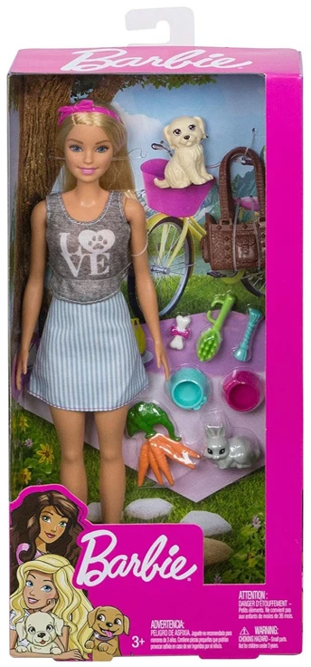 Mattel Barbės ir jos augintinių rinkinys