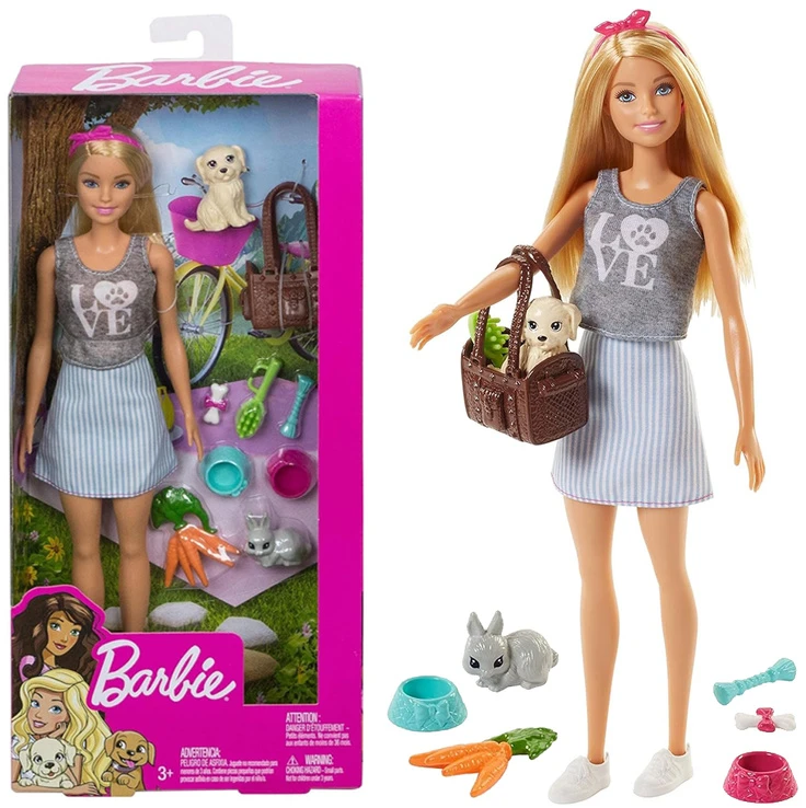 Mattel Barbės ir jos augintinių rinkinys