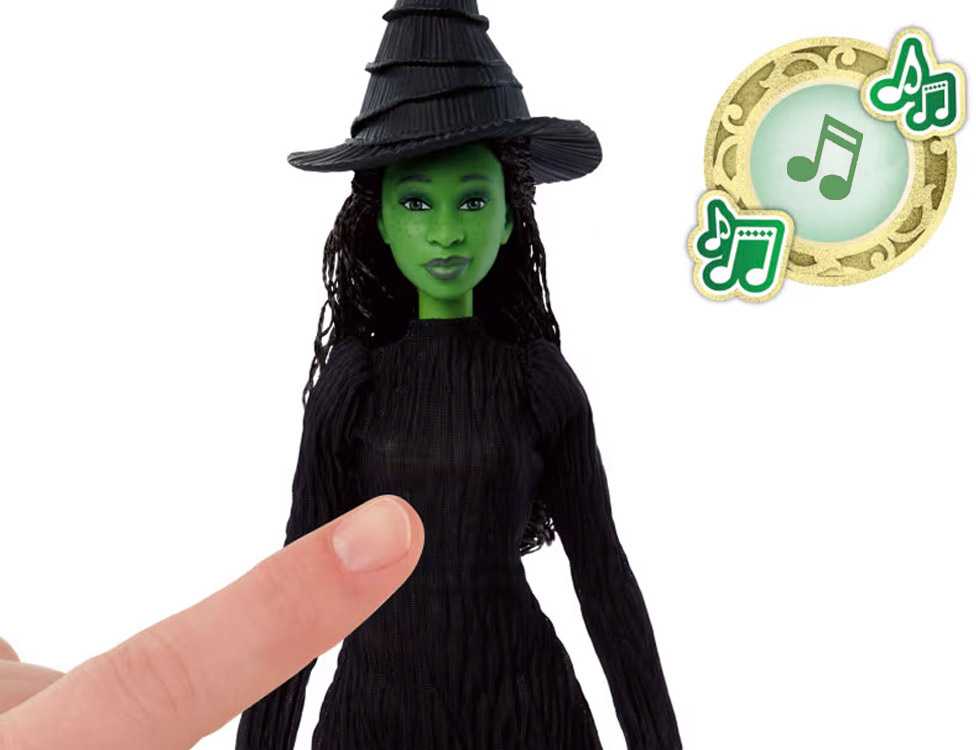 Mattel Collectible Singing Elphaba Doll from WICKED ZA6067