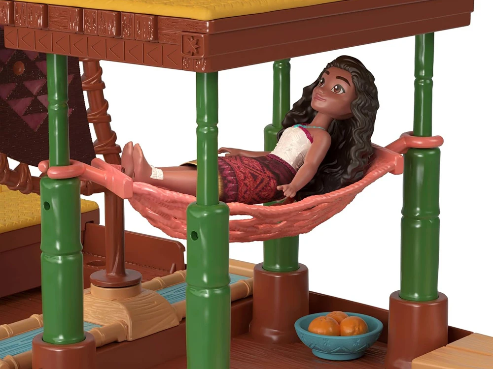 Žaislas - Mattel Disney Vaiana 2 Kanoja Žaislų Rinkinys su Mini Lėle ir Priedais