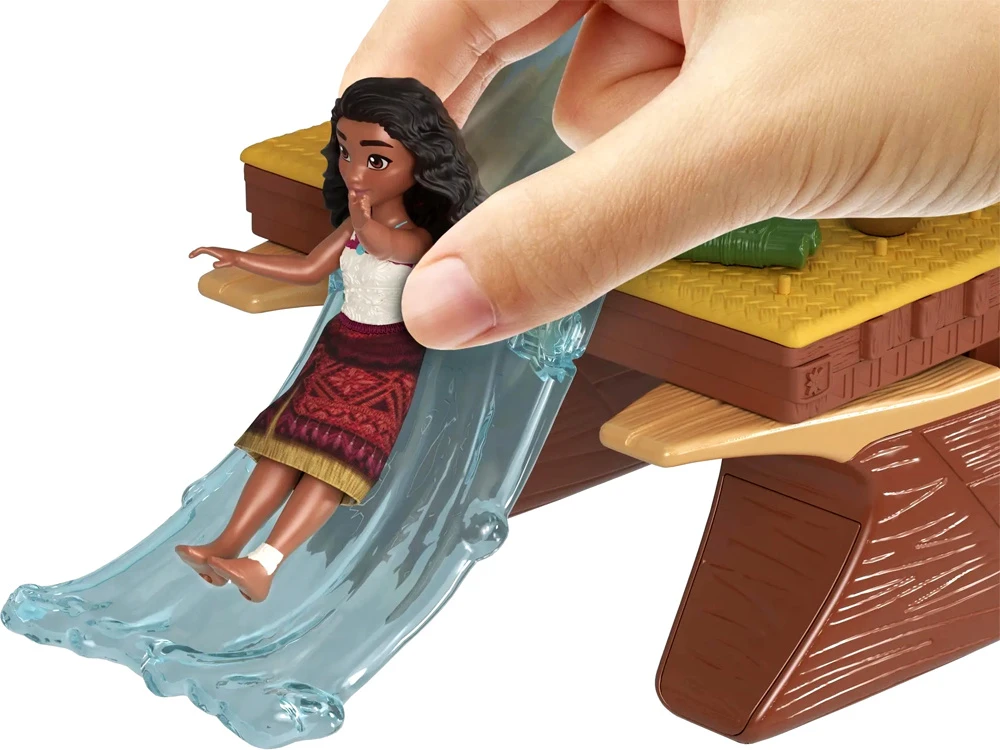 Žaislas - Mattel Disney Vaiana 2 Kanoja Žaislų Rinkinys su Mini Lėle ir Priedais