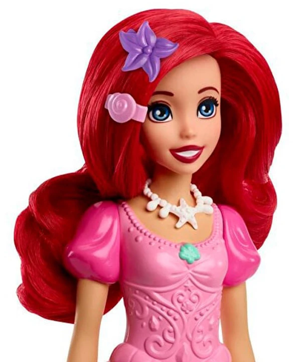 Mattel Lėlė Arielis princesė su rožine suknele