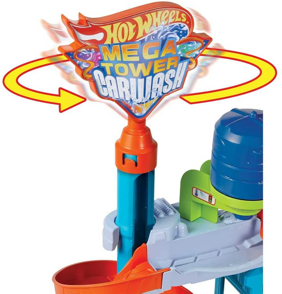 Mattel Hot Wheels rinkinys „Bokštinė automobilių plovykla“