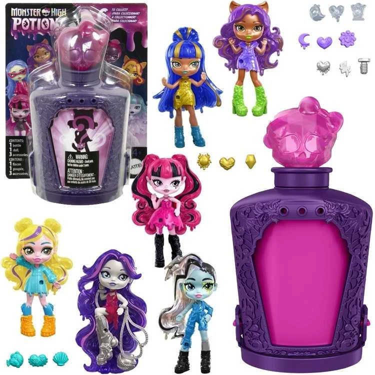 Mattel MONSTER HIGH mini siurprizų rinkinys – eleksyras (HYB10)