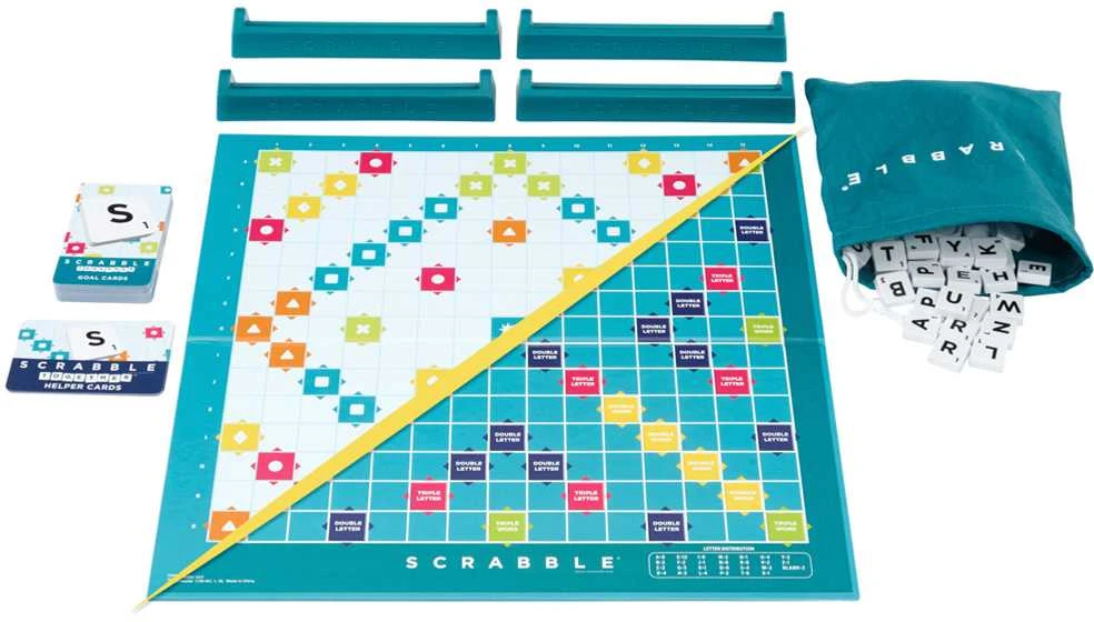 Mattel Žodžių Žaidimas Scrabble (Lietuviška Leidimas) - Atgimimo Versija