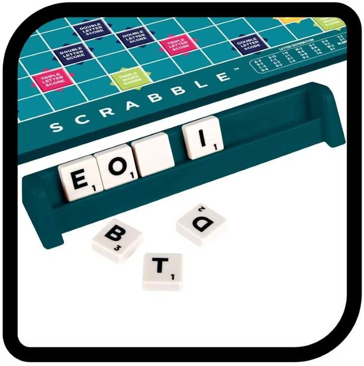 Mattel Žodžių Žaidimas Scrabble (Lietuviška Leidimas) - Atgimimo Versija