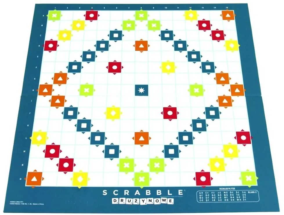 Mattel Žodžių Žaidimas Scrabble (Lietuviška Leidimas) - Atgimimo Versija