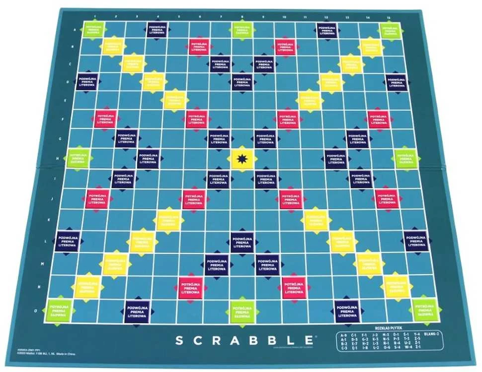 Mattel Žodžių Žaidimas Scrabble (Lietuviška Leidimas) - Atgimimo Versija