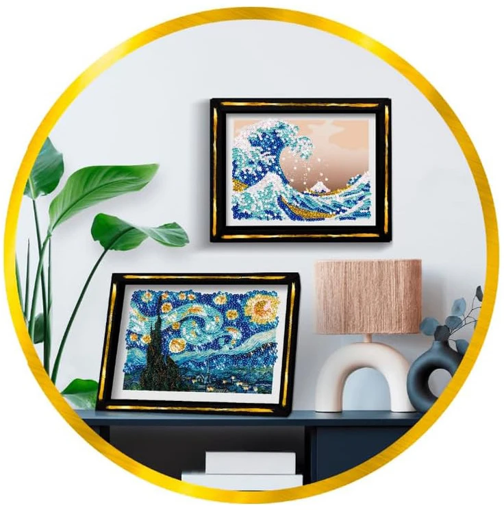 Mattel Sequin picture La nuit etoilee STARRY NIGHT Sequin embroidery 1680pcs ZA6710