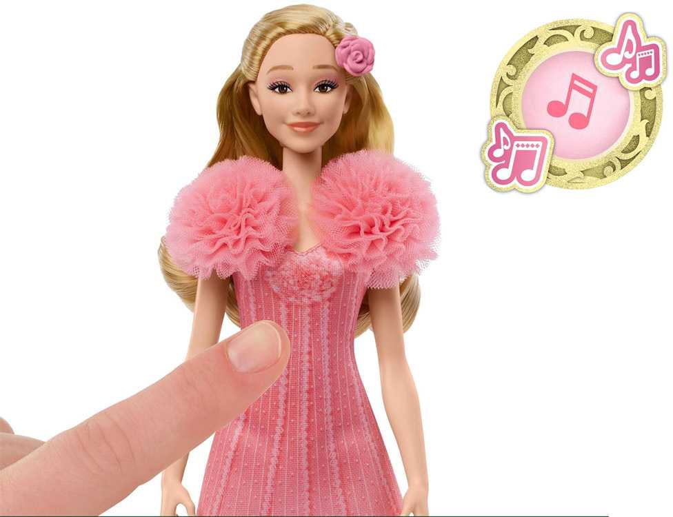 Mattel Dainuojanti Glinda kolekcinė lėlė iš WICKED ZA6068
