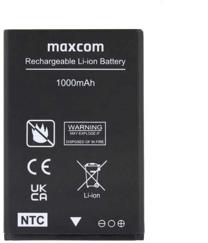 MAXCOM mobiliojo telefono baterija MM244 3,7V 1000 mAh