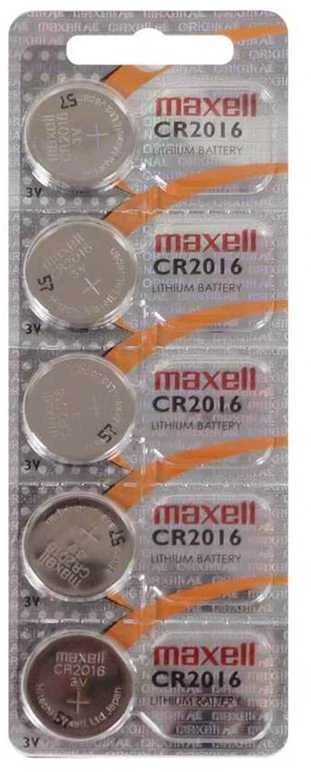 MAXELL battery Specialist CR2016, 5 pcs.