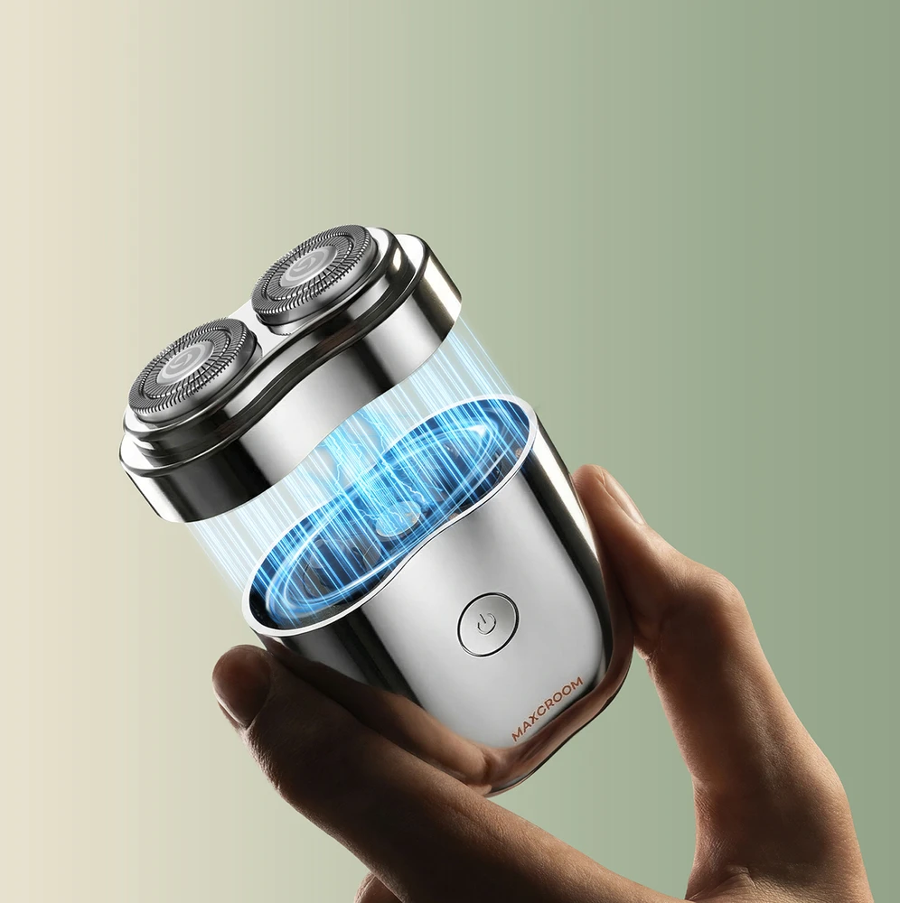 MAXGROOM 208 elektrinis skustuvas – Sidabrinis