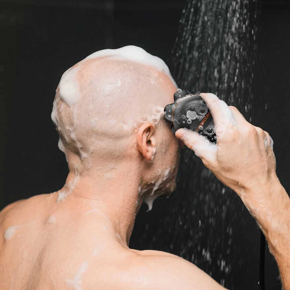 Barzdaskutė MAXGROOM JK-1688 elektrinis galvos ir barzdos skustuvas – juodas