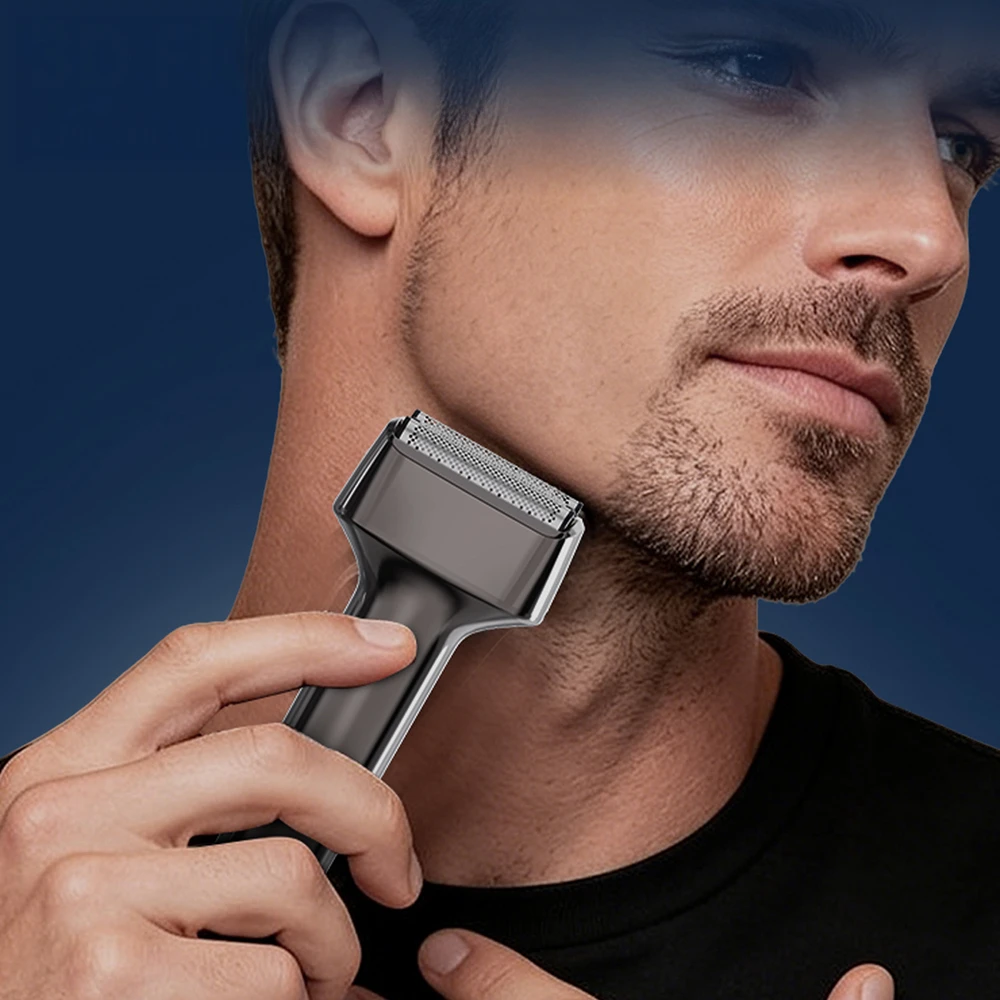 MAXGROOM WF-2037D foil electric shaver IPX7 - sidabrinis