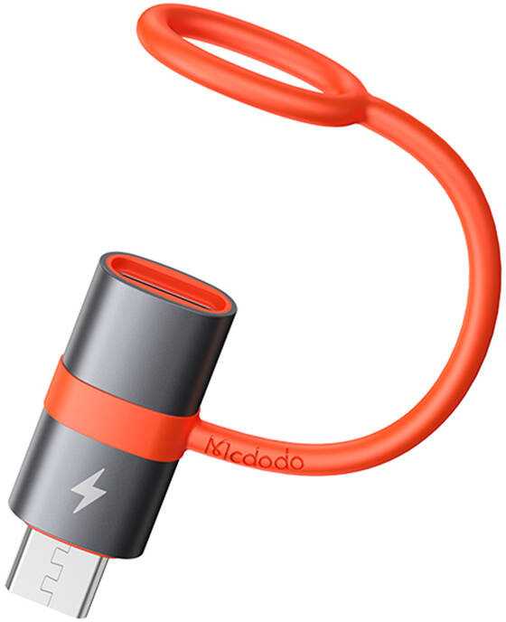 McDodo OT-3820 USB-C į mikro USB adapteris (juodas)