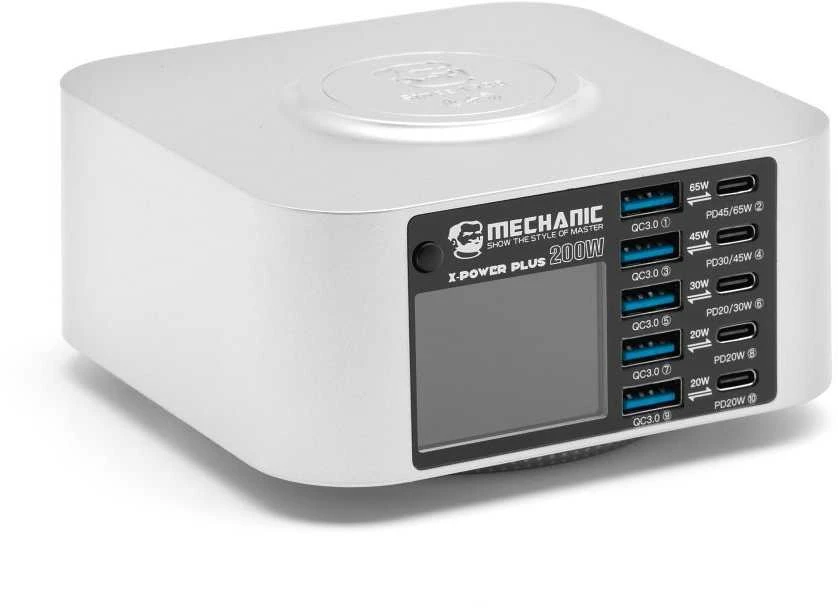 MECHANIC X-Power PLUS nuolatinės srovės maitinimo šaltinis 200 W + indukcija