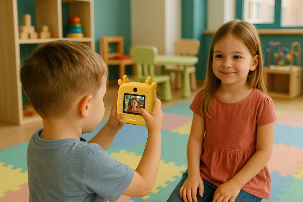 Media tech Digital kids’ camera with thermal spausdintuvas SNAPI MT4108