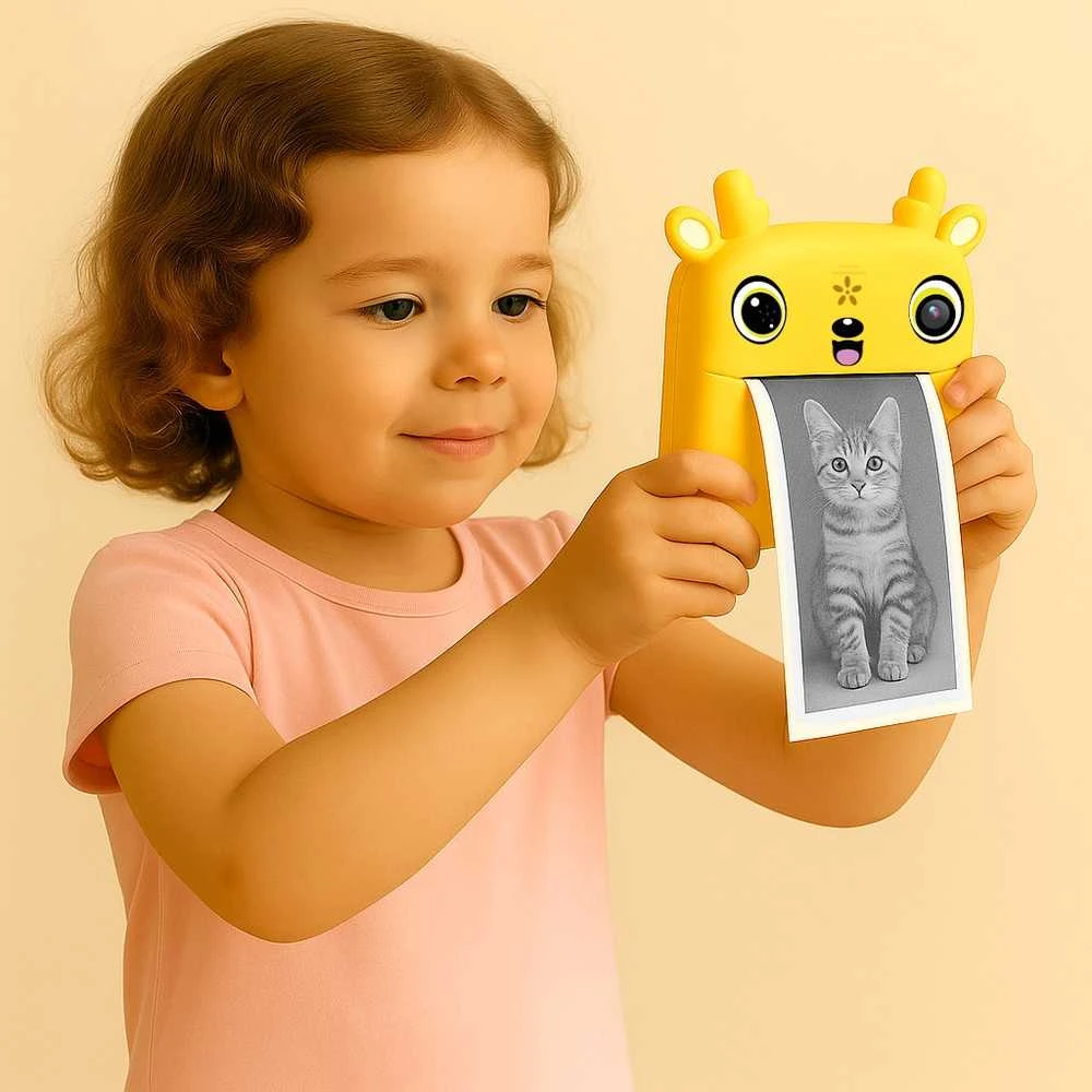 Media tech Digital kids’ camera with thermal spausdintuvas SNAPI MT4108