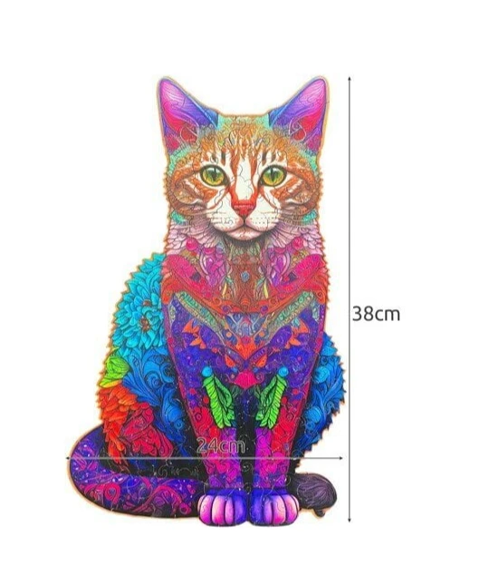Medinė dėlionė Katė Kruzzel 22878, 130 d.