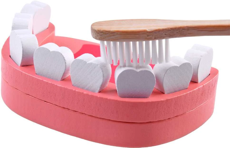 Jokomisiada Medinių aksesuarų rinkinys LITTLE DENTIST ZA4718