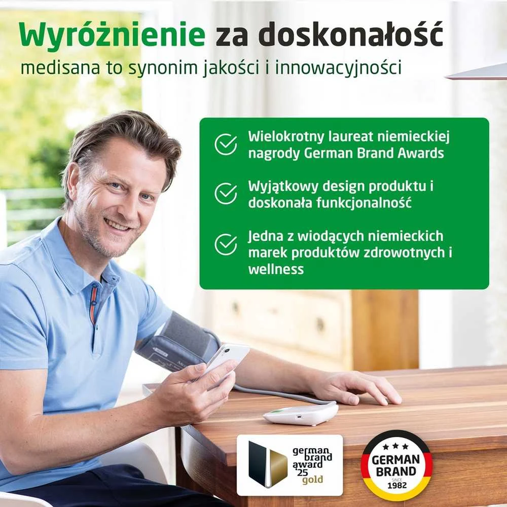 „Medisana BU 572“ žasto kraujospūdžio matuoklis (baltas)