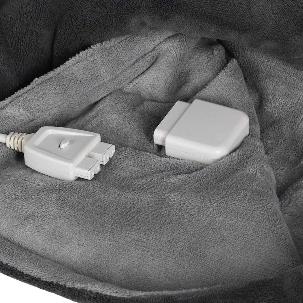 Medisana | Šildymo antklodė | HDW Cozy | Šildymo lygių skaičius 4 | Asmenų skaičius 1-2 | Skalbiamas | Nuotolinio valdymo pultas | Oeko-Tex® standartas 100 | 120 W | Pilkas