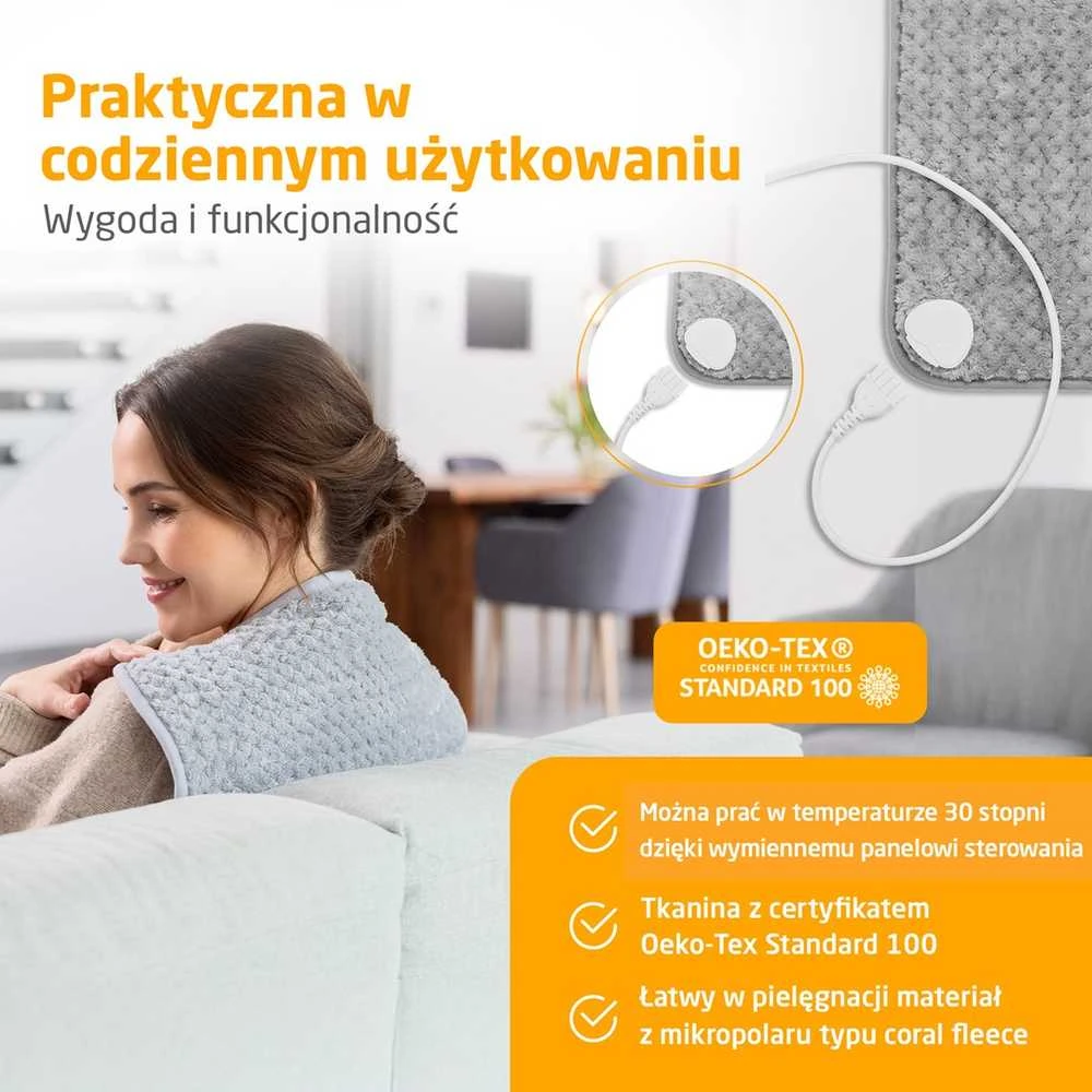 Medisana HP 516 Heating Pad Light Pilkas