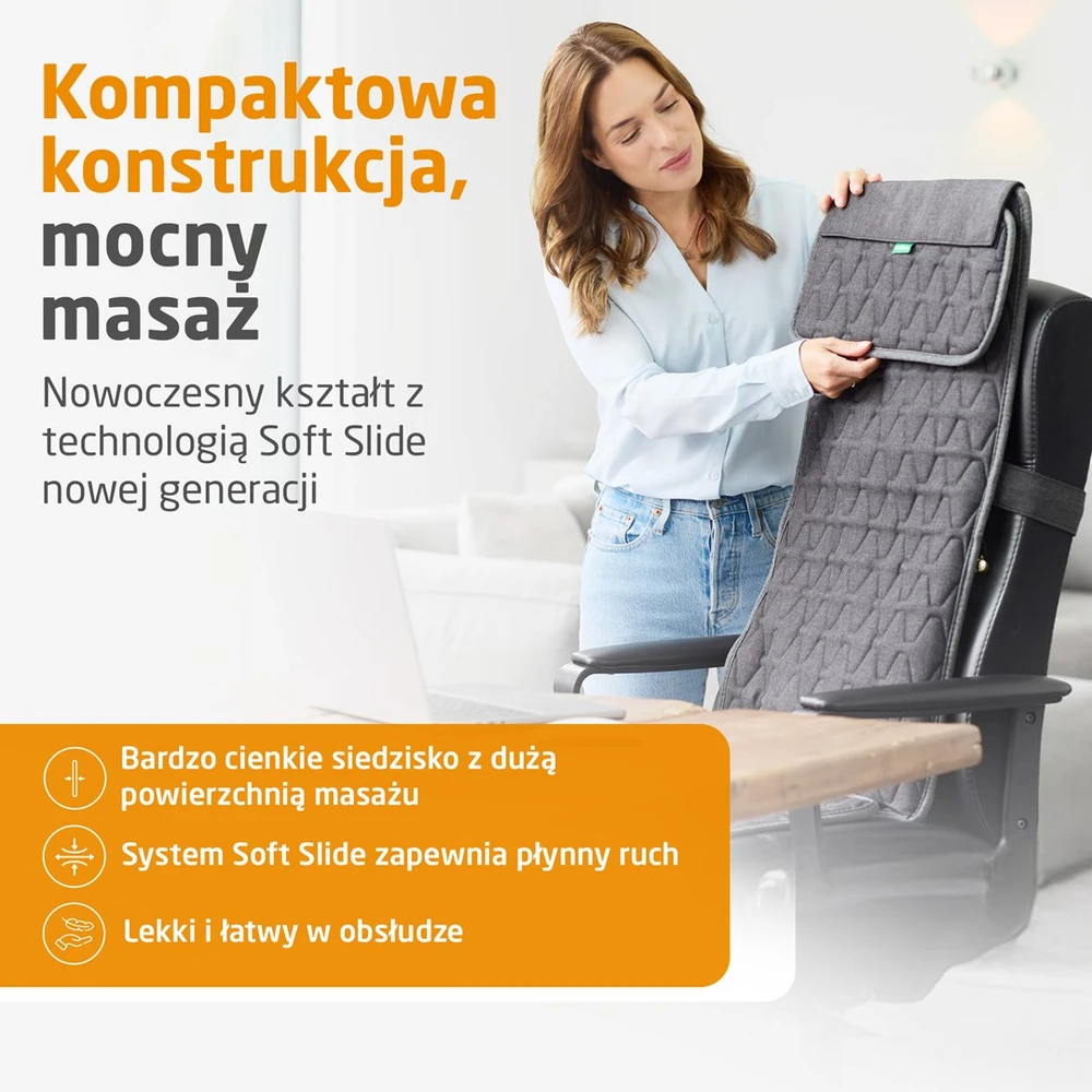 Medisana MC 700 šiatsu masažo sėdynės užvalkalas