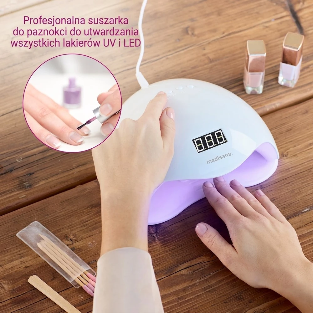 Medisana ND 880 UV/LED nail lamp Baltas