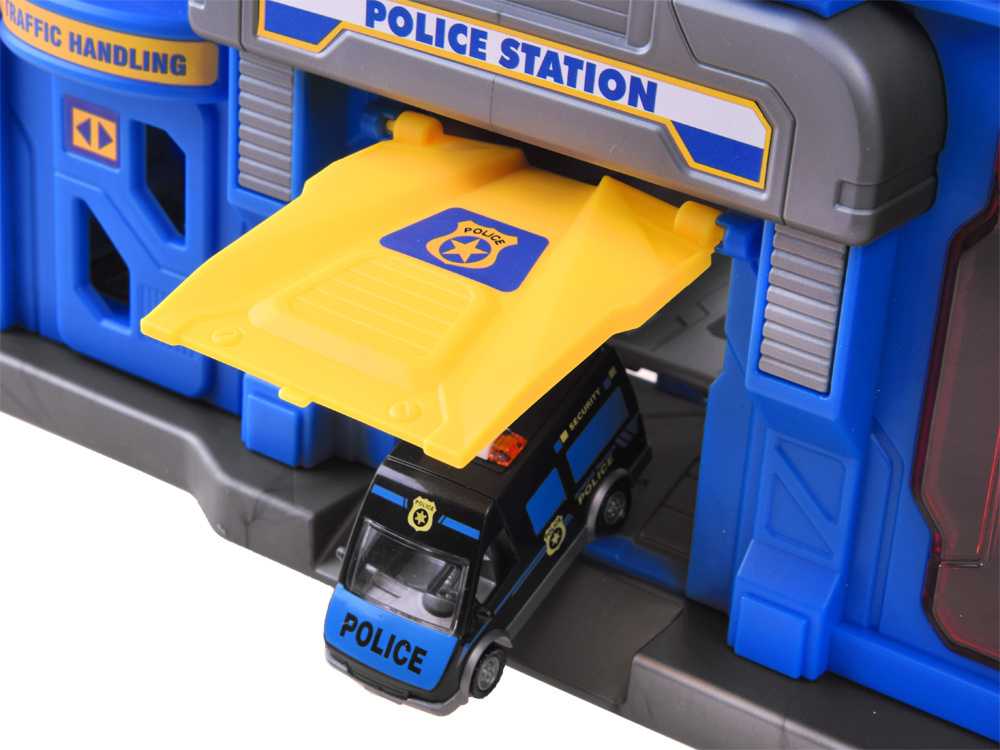 Jokomisiada Mega garažas 2in1 policijos sargybinis liftas lagaminas ZA4361