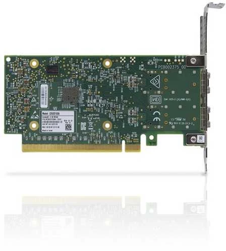 Mellanox ConnectX-6 Dx EN adapterio kortelė, 100GbE dviejų prievadų QSFP56, PCIe4.0 x16, be kriptovaliutų