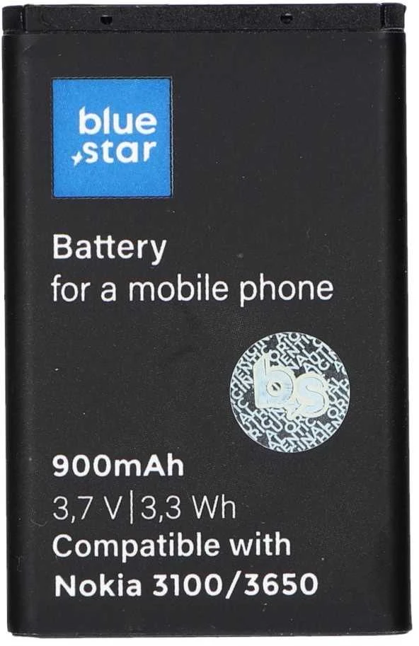 BlueStar Nokia 3100 / 3650 / 6230 / 3110 Classic 900 mAh Blue Star baterija