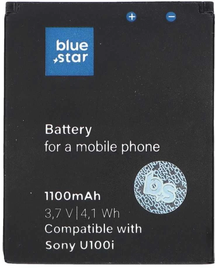 BlueStar Sony Ericsson U100 Yari / J10 / J10i2 ELM / Hazel baterija 1100 mAh Blue Star