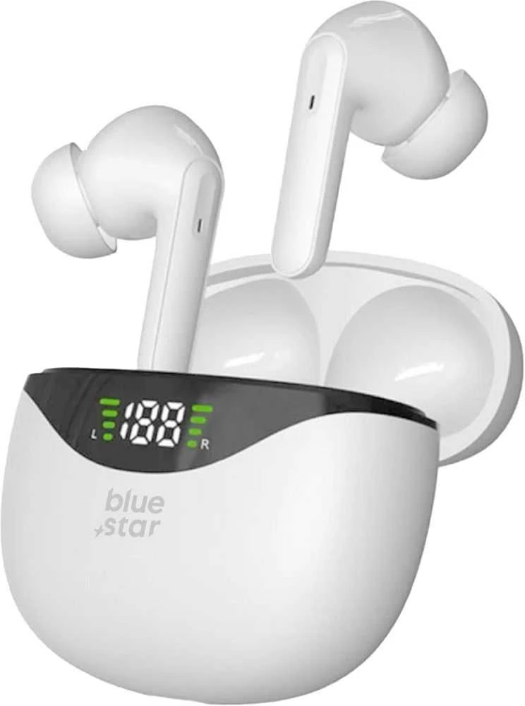 BlueStar Belaidės ausinės Blue Star T60 TWS baltas