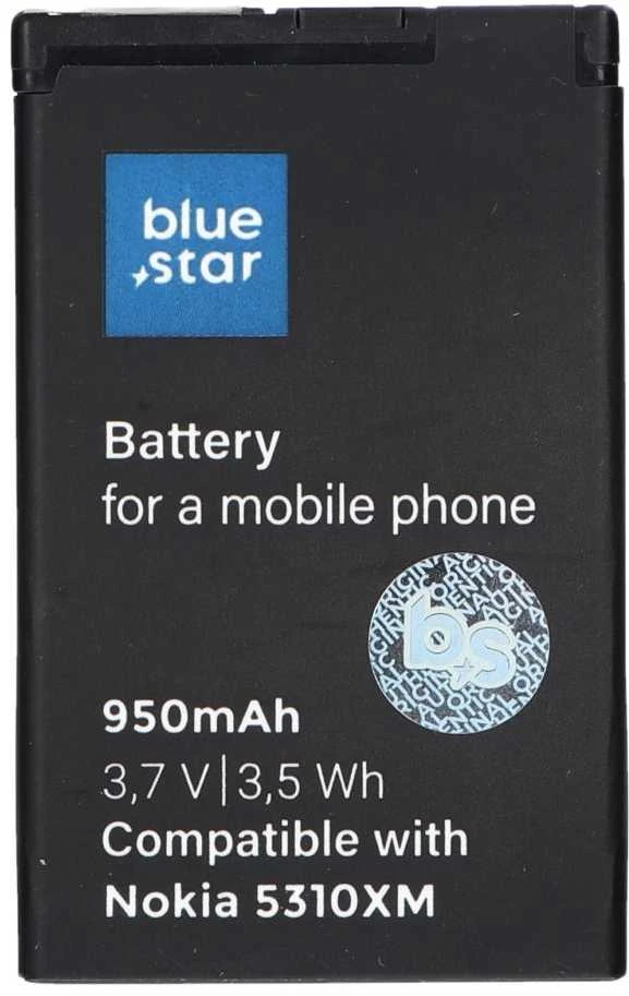 BlueStar Nokia 5310 XM / 6600F / 7210S / 7310S baterija, 950 mAh, „Blue Star Premium“