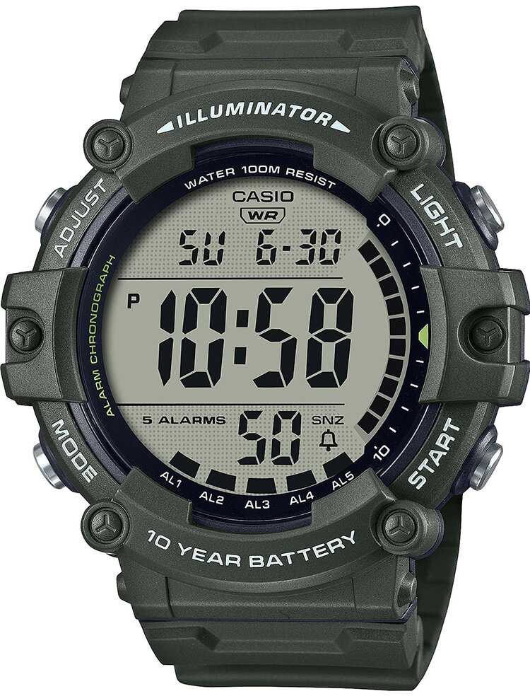 Laikrodis vyrams CASIO SPORT ILLUMINATOR AE-1500WHX-3A + dėžutė