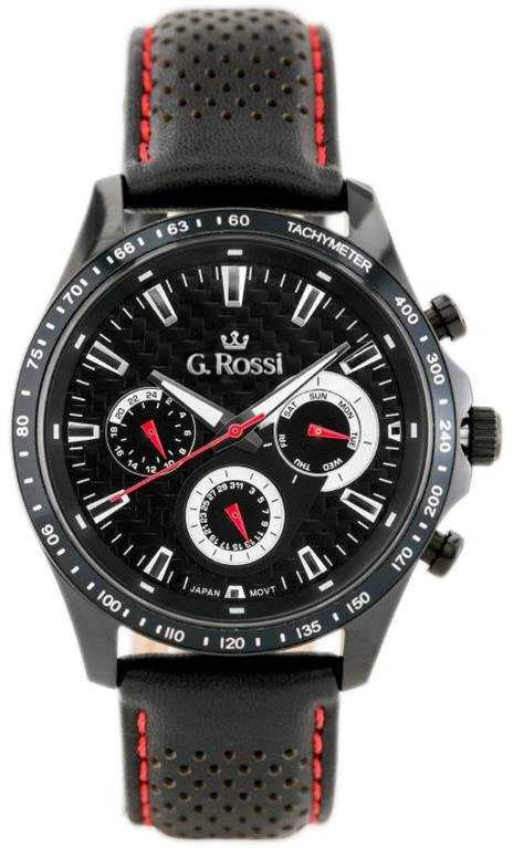 VYRIŠKAS LAIKRODIS G. ROSSI - S523A - PREMIUM (zg147c) + dėžutė