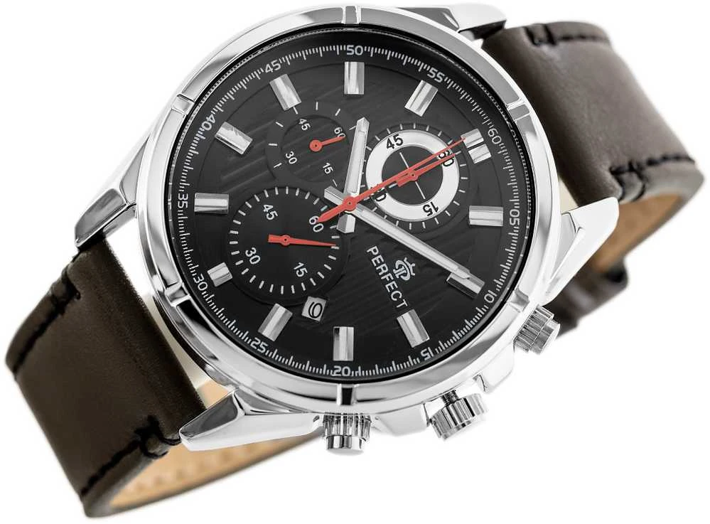Laikrodis MEN'S WATCH PERFECT CH03L - CHRONOGRAPH (zp352e) + BOX