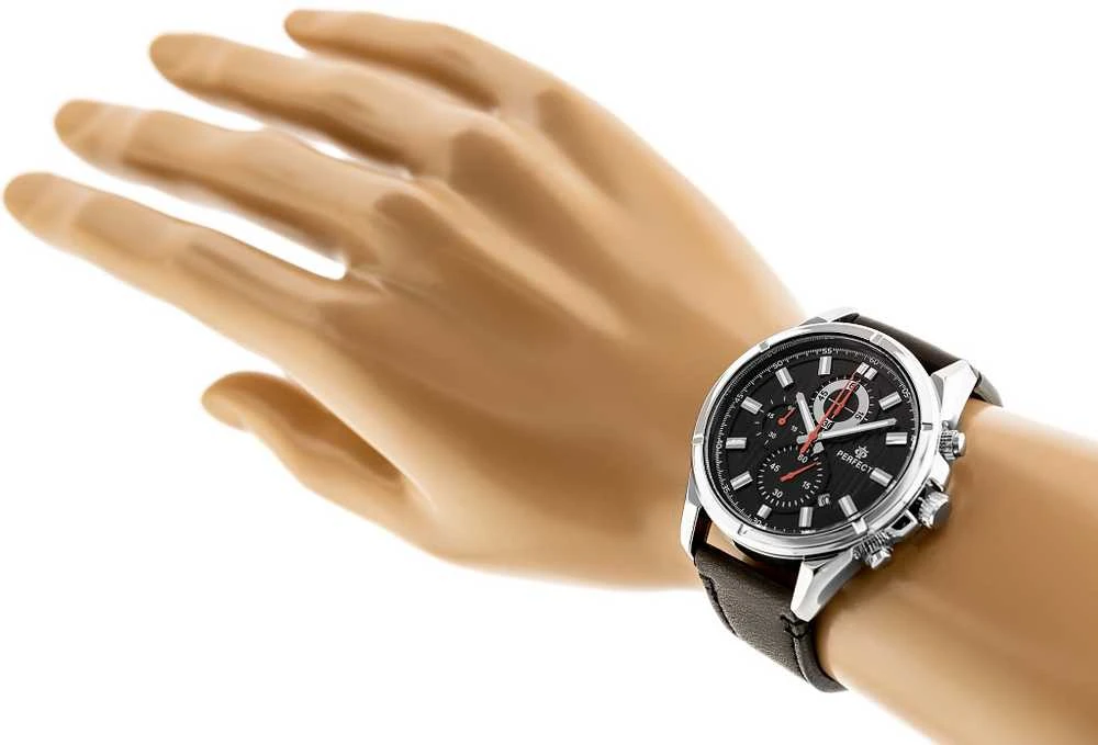 Laikrodis MEN'S WATCH PERFECT CH03L - CHRONOGRAPH (zp352e) + BOX