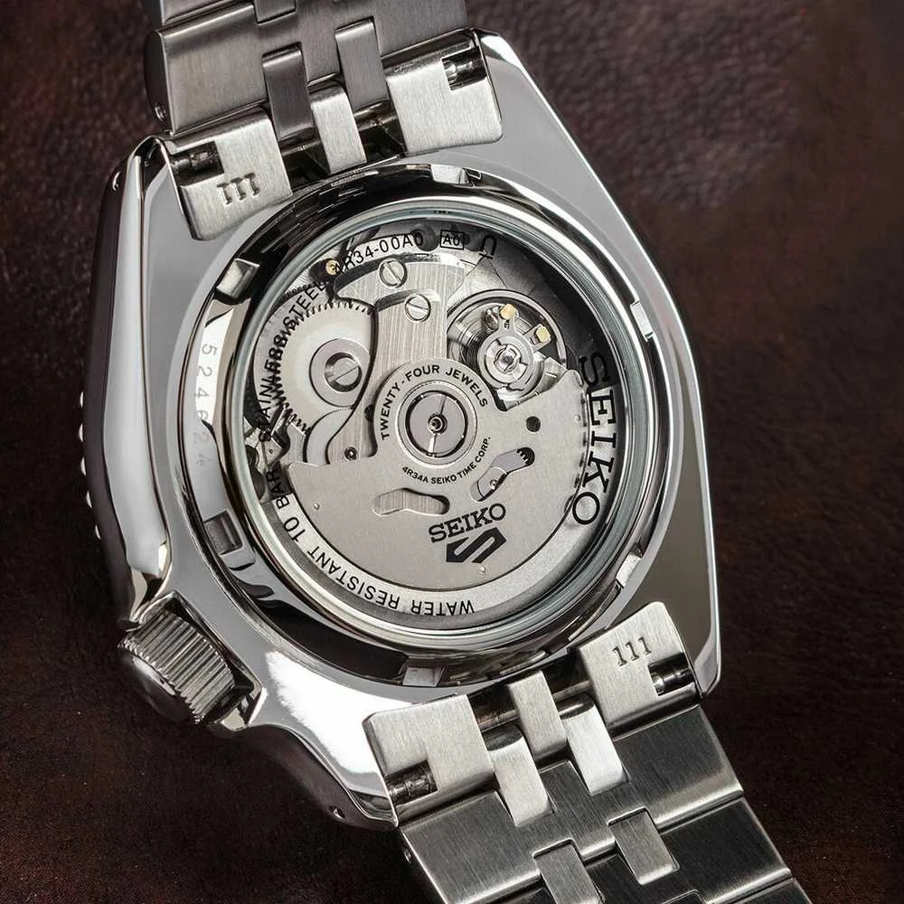 Laikrodis MEN'S WATCH SEIKO 5 SPORTS SSK001K1 GMT AUTOMAT WR100 + BOX
