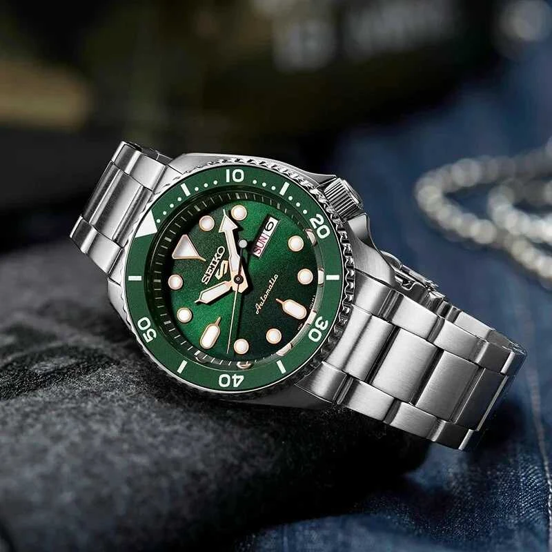 Laikrodis MEN'S WATCH SEIKO 5 SRPD63K1 AUTOMATIC + BOX