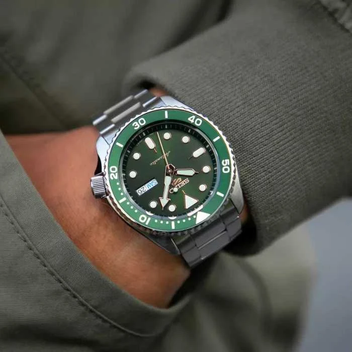 Laikrodis MEN'S WATCH SEIKO 5 SRPD63K1 AUTOMATIC + BOX