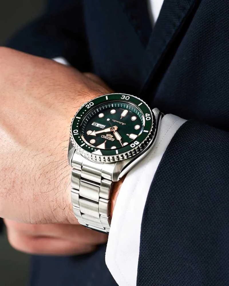 Laikrodis MEN'S WATCH SEIKO 5 SRPD63K1 AUTOMATIC + BOX