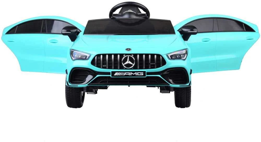 Akumuliatorinis sportinis automobilis vaikams Jokomisiada Mercedes AMG CLA 45s PA0307 | spalva: žydra