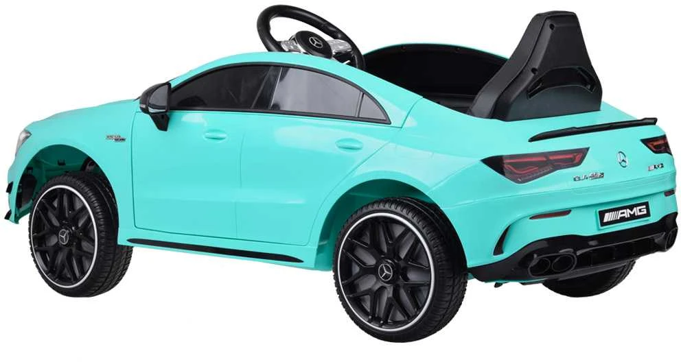 Akumuliatorinis sportinis automobilis vaikams Jokomisiada Mercedes AMG CLA 45s PA0307 | spalva: žydra